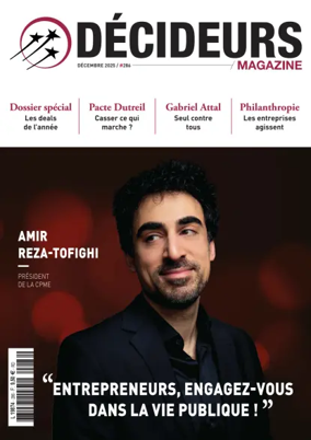 Cover of Decideurs Magazine