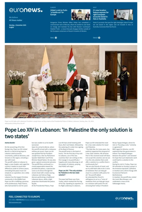 Cover of EuroNews (English Edition)