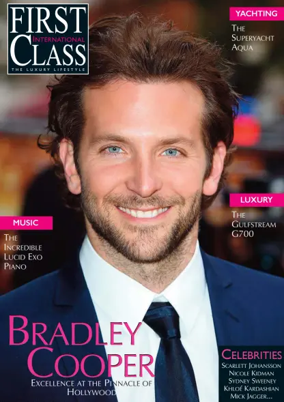 Cover of FIRST CLASS MAGAZINE INTERNATIONAL (ENGLISH)
