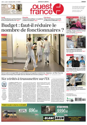Cover of Ouest France (Dinan)