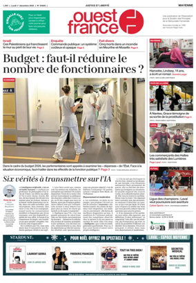 Cover of Ouest France (Laval)
