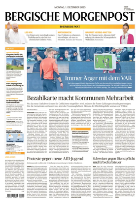 Cover of Bergische Morgenpost Wermelskirchen/Hückeswagen/Radevormwald