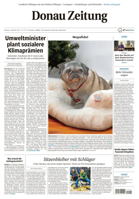 Cover of Donau Zeitung