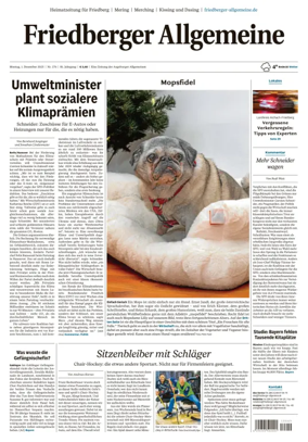 Cover of Friedberger Allgemeine