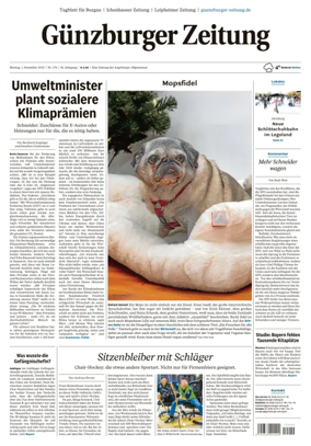 Cover of Guenzburger Zeitung