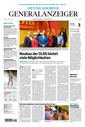 Cover of Hennigsdorfer Generalanzeiger