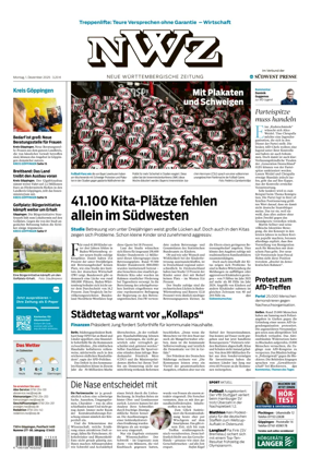 Cover of NWZ  (Göppinger Kreisnachrichten)