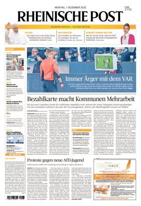 Cover of Rheinische Post Hilden