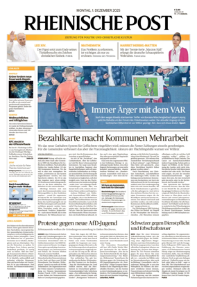 Cover of Rheinische Post Krefeld Kempen