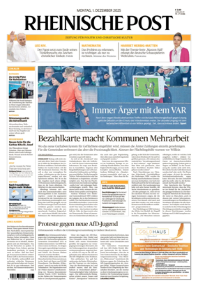 Cover of Rheinische Post Ratingen