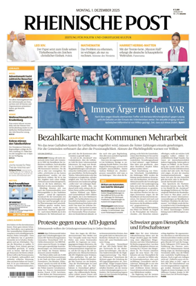 Cover of Rheinische Post - Wesel/Dinslaken