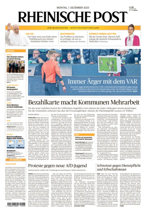 Cover of Rheinische Post - Xanten and Moers