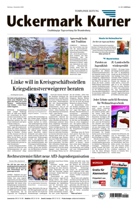Cover of Templiner Zeitung