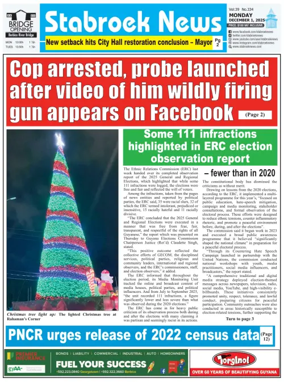 Cover of Stabroek News