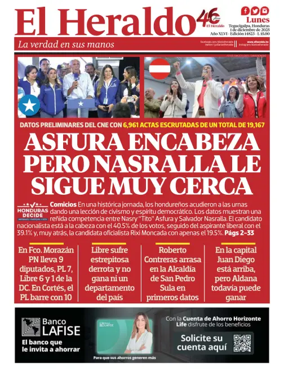 Cover of Diario El Heraldo