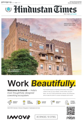 Cover of Hindustan Times (Gurgaon)