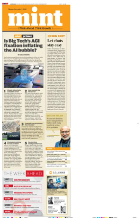 Cover of Mint Ahmedabad