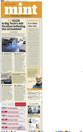 Cover of Mint Bangalore