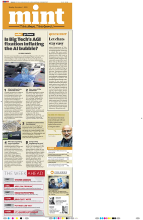 Cover of Mint Kolkata