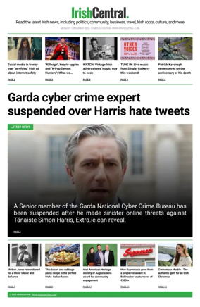 Cover of Irish Central