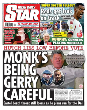 Cover of Irish Daily Star