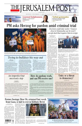 Cover of Jerusalem Post
