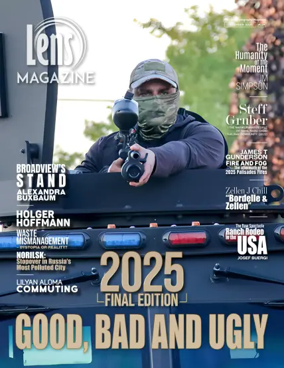 Cover of Lens Magazine