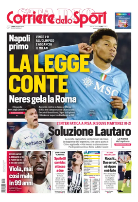 Cover of Corriere dello Sport (Lombardia)