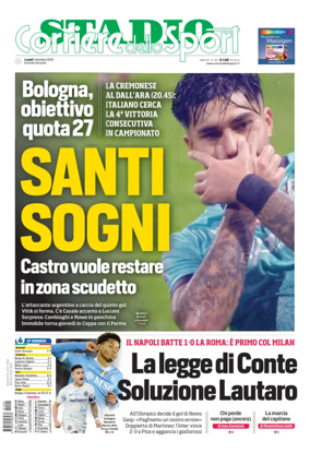 Cover of Corriere dello Sport Stadio (Bologna)