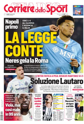 Cover of Corriere dello Sport