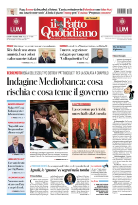 Cover of Il Fatto Quotidiano