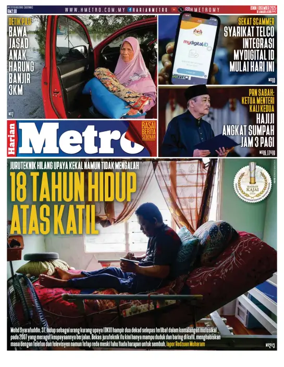 Cover of Harian Metro