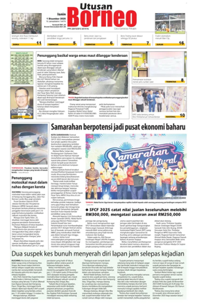 Cover of Utusan Borneo (Sarawak)