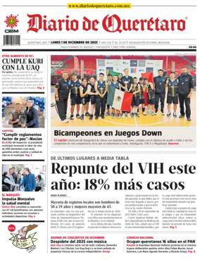 Cover of Diario de Queretaro