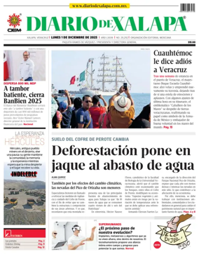 Cover of Diario de Xalapa