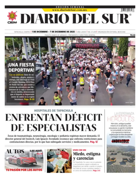Cover of Diario del Sur