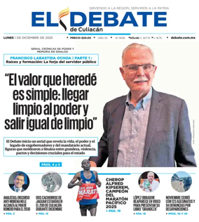 Cover of El Debate de Culiacán