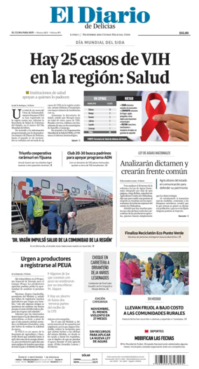 Cover of El Diario de Delicias