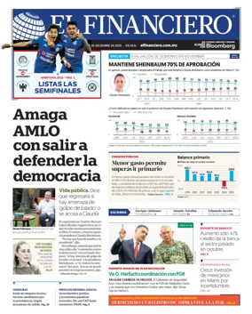 Cover of El Financiero