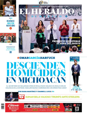 Cover of El Heraldo de Mexico