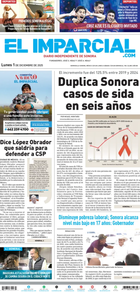 Cover of El Imparcial