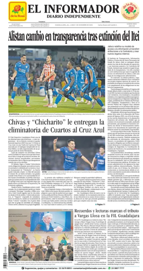 Cover of El Informador