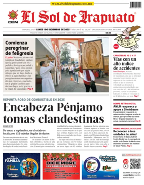 Cover of El Sol de Irapuato