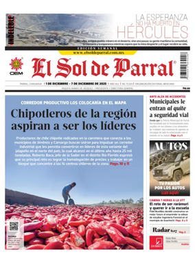 Cover of El Sol de Parral