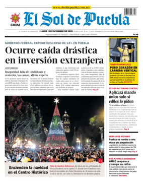 Cover of El Sol de Puebla