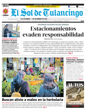 Cover of El Sol de Tulancingo