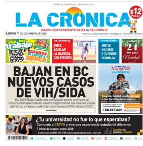 Cover of La Crónica