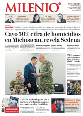 Cover of Milenio Monterrey
