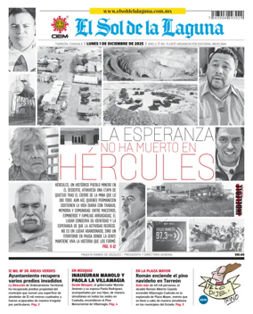 Cover of Noticias del Sol de la Laguna