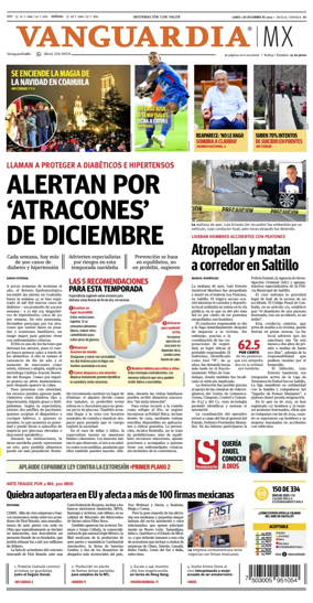 Cover of Vanguardia